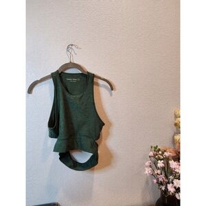 Outdoor Voices Matching Set S Leggings &‎ slash Crop Top Workout Fitness Pilates